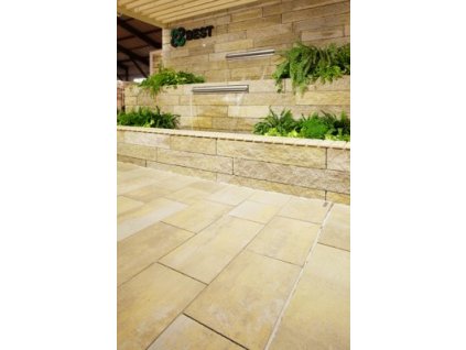 Dlažba betonová BEST BELEZA tl.8cm antico UV colormix sand