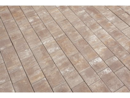 Dlažba betonová BEST BELISIMA tl.8cm samet ULTRA UV colormix moka