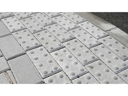 Dlažba zámková CS BETON CIHLA tl.8cm standard neskladba SLEPECKÁ šedá