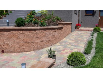 Dlažba betonová CS BETON VIA TECH tl.6cm standard colormix allegrio