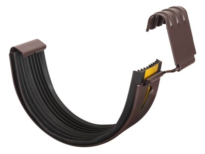 Spojka zlabu tmavohneda