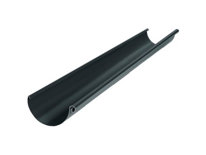 Pz žlab 250mm lakovaný RAL 9005 černá (Varianta 2bm/ks)