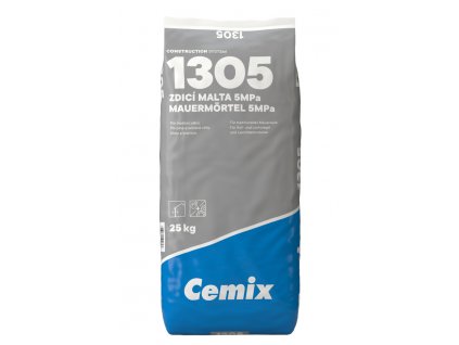 Cemix 1305 zdící malta 5MPa 25kg
