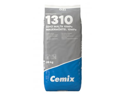 Cemix 1310 zdící malta 10MPa 25kg