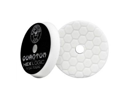 Bílý středně lešticí kotouč Hex Logic Quantum (6.5 / 165 mm)"