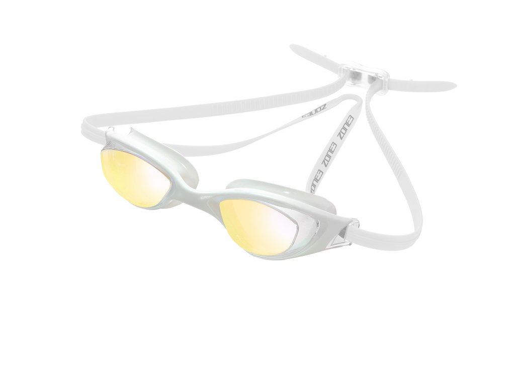 Zone3 plavecké okuliare ASPECT biele