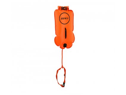 Zone3 OW Accessories 28L Swim Buoy Orange Cutout