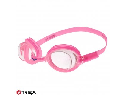Plavecké okuliare Arena Bubble 3 Jr. Clear-Pink