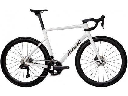 Cestný bicykel Isaac Boson Mineral White 105 Di2 S