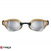 Plavecké okuliare Arena Cobra Core Swipe Mirror Silver - Gold