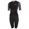 Zone3 Triwear Aeroforcex Womens SS Trisuit Cutout Front