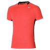 mizuno dryaeroflow tee ignition red j2ga101561