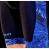 zone3 mens activateplus tropical palm short sleeve full zip trisuit navy blue 6 978175