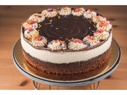 míša dort vegan Tři fazolky