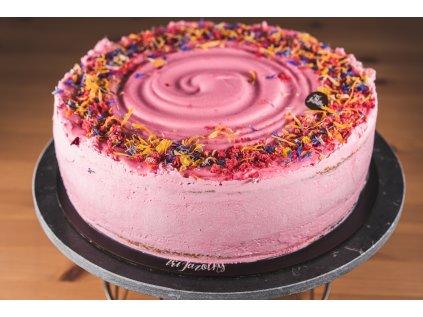 punčový dort vegan Tři fazolky