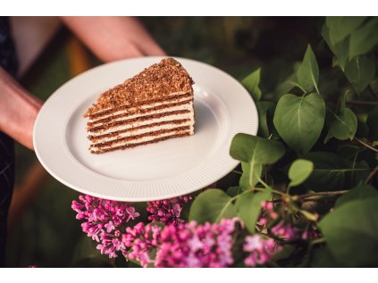 kávový medovník vegan Tři fazolky