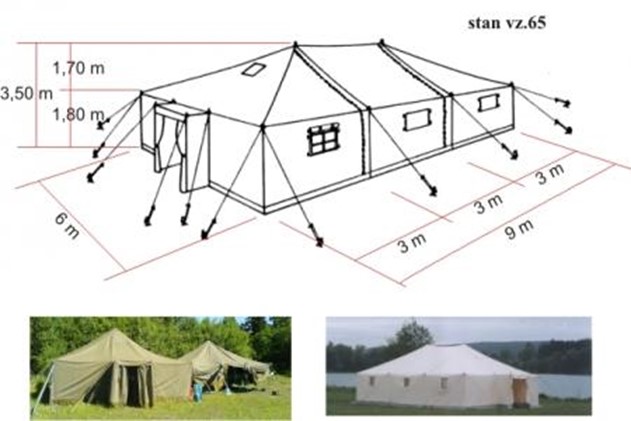 Military tent S-65