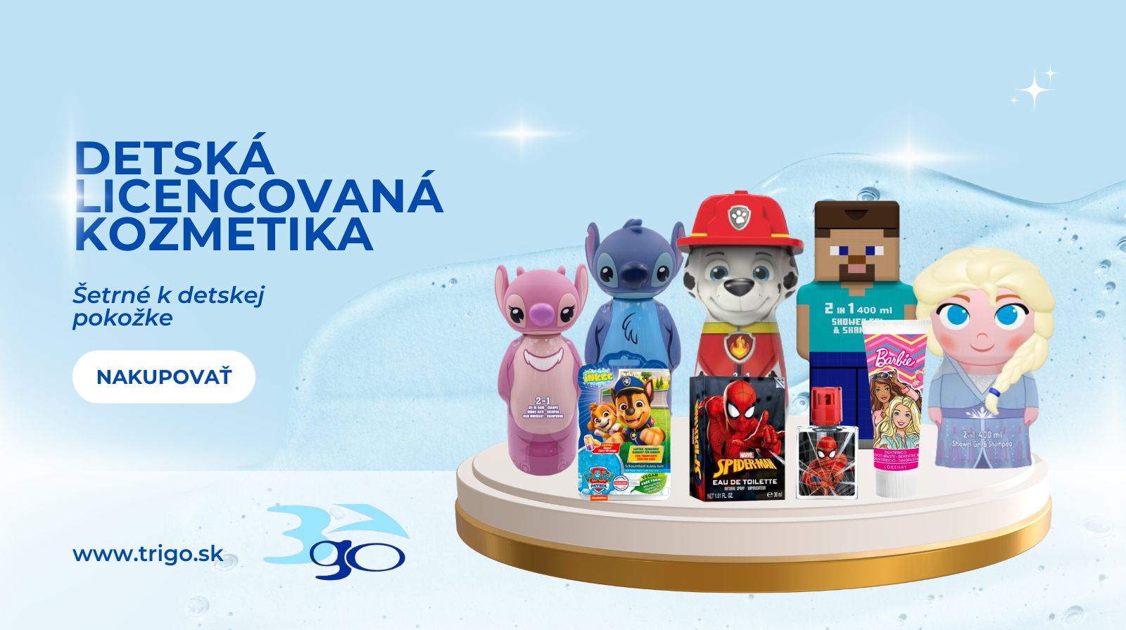 Detská licencovaná kozmetika