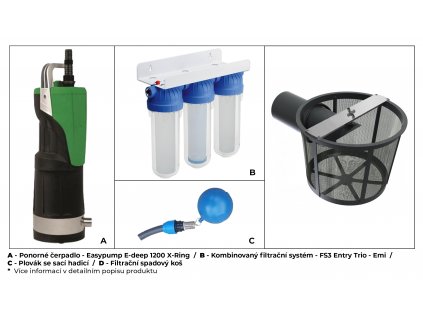 09 Příslušenství pro Ekonomickou sadu (WC) pro nádrže a řady Atlanta, Atlantis, Aqua, Clearo, Eco line, Globo line, Profi, RNSK, Smart E