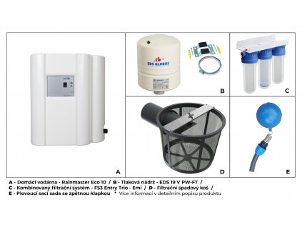 08 Energeticky úsporná sada pro nádrže a řady Atlanta, Atlantis, Aqua, Clearo, Eco line, Globo line, Profi, RNSK, Smart E