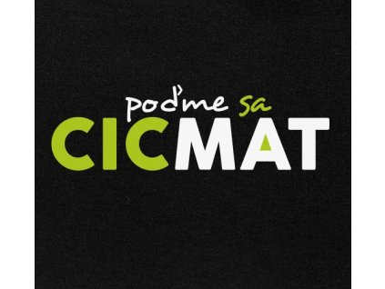 Pánské folklorní tričko Poďme sa cicmat černé detail