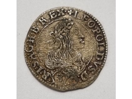 Leopold I. 3 Grajciar 1661 KB Kremnica