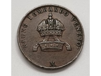 František Jozef I. 5 Centesimi 1849 M