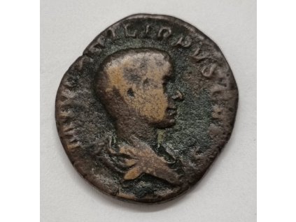 Philippus II. Sestercius PRINCIPI IVVENT