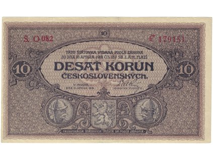 10 korun 1919