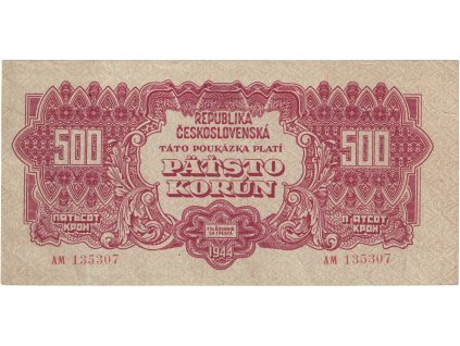500 korun 1944