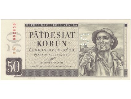 50 korun 1950 b46