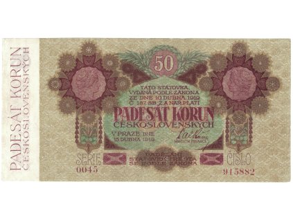 50 korun 1919