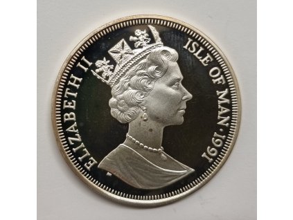 Crown 1991 1 OZ Ag PROOF