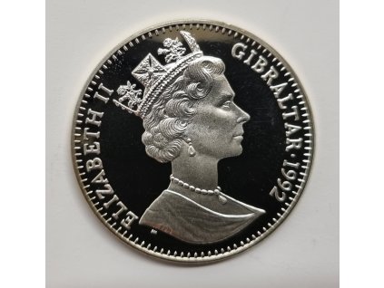 Crown 1992 1 OZ Ag PROOF