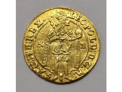 Leopold I. Dukát 1695 KB Kremnica