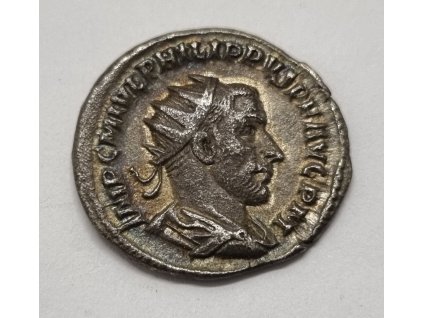 Philippus I. Arabs Antoninián VIRTVS EXERCITVS