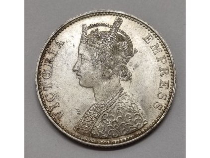 India-Bikanir Viktoria One Rupee 1892