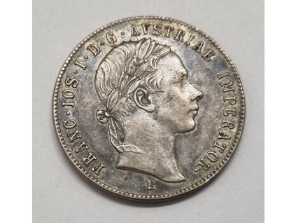 František Jozef I. 20 Grajciar 1856 B