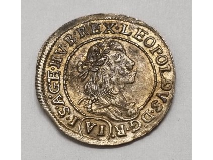 Leopold I. VI. Grajciar 1674 KB Kremnica
