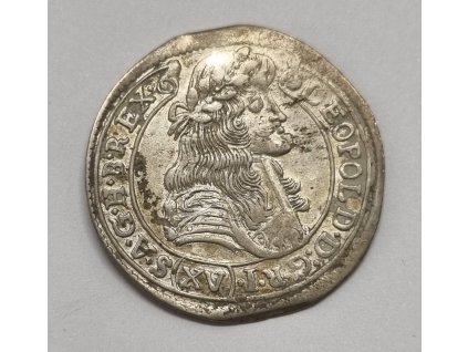 Leopold I. XV Grajciar 1679 KB Kremnica