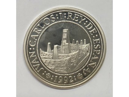 Španielsko Juan Carlos I. 2000 Pesetas 1992 Sevilla Expo