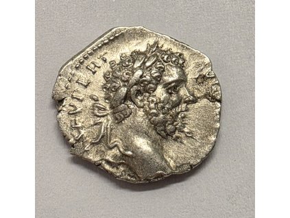Septimius Severus Denár P M TR P V COS II P P