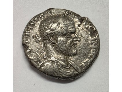 Rím Provincie-Sýria-Coele Macrinus Tetradrachma