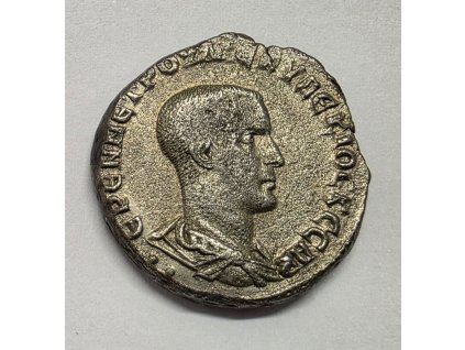 Rím Provincie-Sýria-Antiochia Herennius Etruscus Tetradrachma