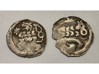 Jiří z Poděbrad Peníz kruhový - 2 Kusy Kutná Hora
