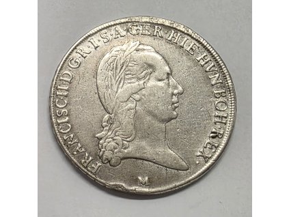 František II. Krížový Toliar 1793 M Miláno