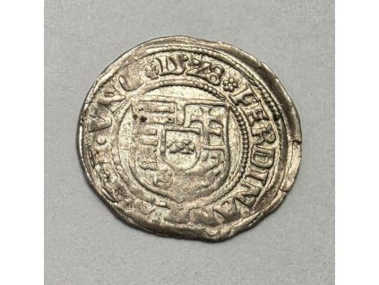 Ferdinand I. Denar 1528 KB Kremnica