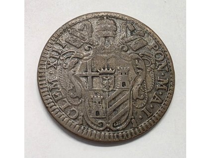 Vatican Clement XIII. 1 Baiocco 1758