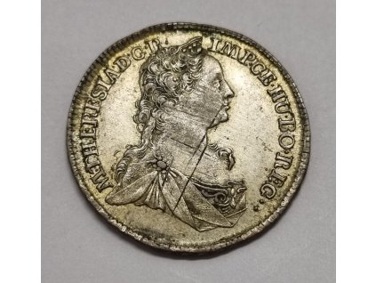 Mária Terézia XVII Grajciar 1753 Hall