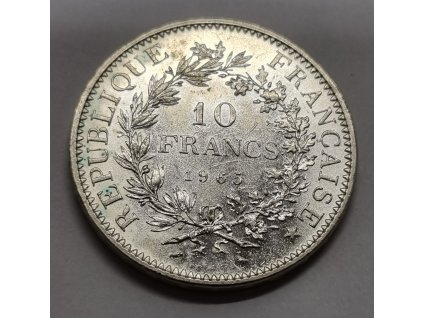 Francúzsko 10 Frank 1965